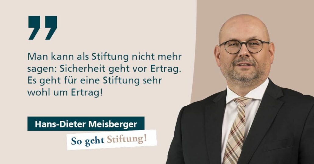 Hans-Dieter Meisberger Stiftungsexperte DZ PRIVATBANK