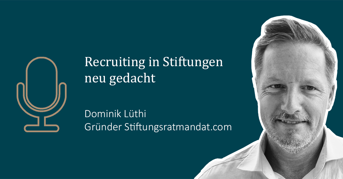 Illustration: Recruiting in Stiftungen neu gedacht – Podcast