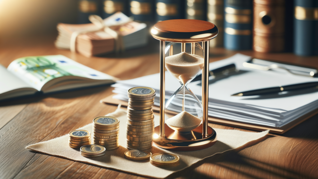 Illustration: Zeitnahe Mittelverwendung